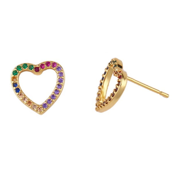 Zircon Rainbow Earrings