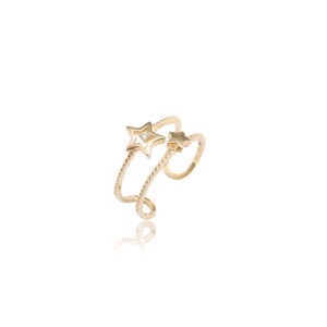 Double Layer star Open Rings