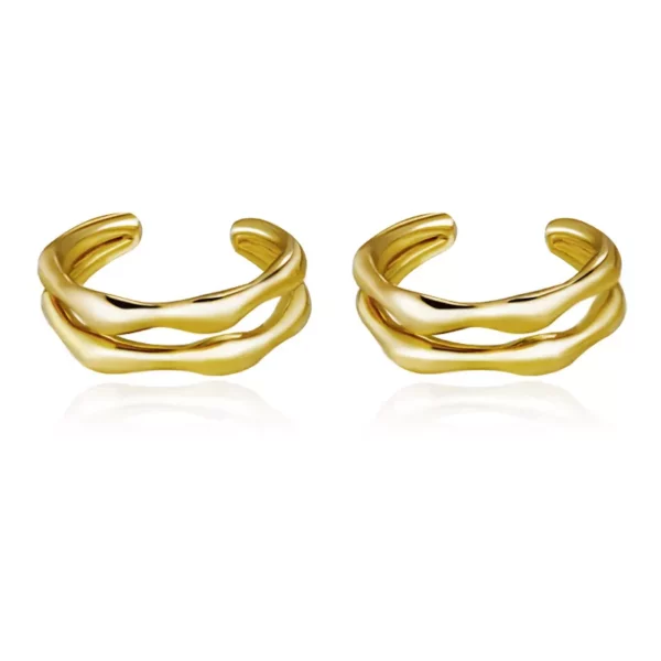 Single Simple Earring Cuff - Image 2