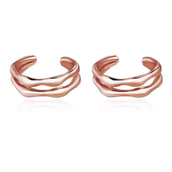 Single Simple Earring Cuff - Image 3