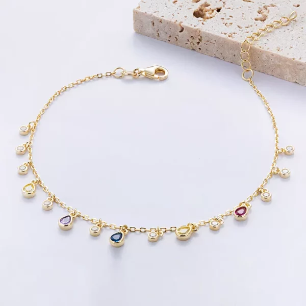 Water Drops Anklet