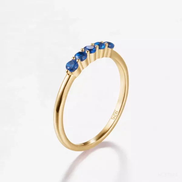 Color Gemstone Ring - Image 3