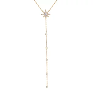 North Star Lariat Necklace