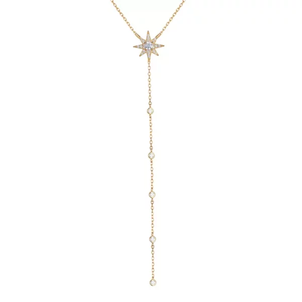North Star Lariat Necklace