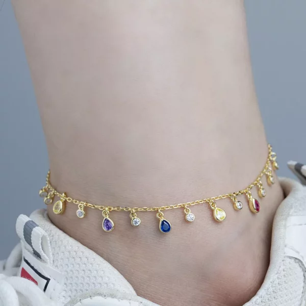Water Drops Anklet - Image 3