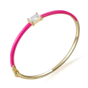 Semi-enamel Bangle