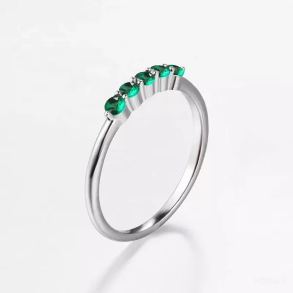 Color Gemstone Ring