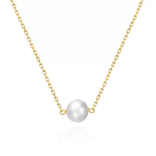 Single Pearl Necklace