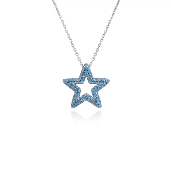 Micro-inlaid Star Necklace - Image 3