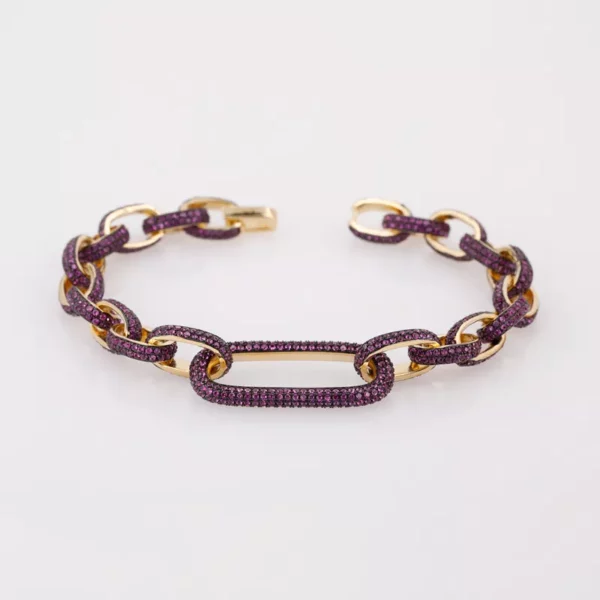 Iced Out Chain Bracelet - Image 3
